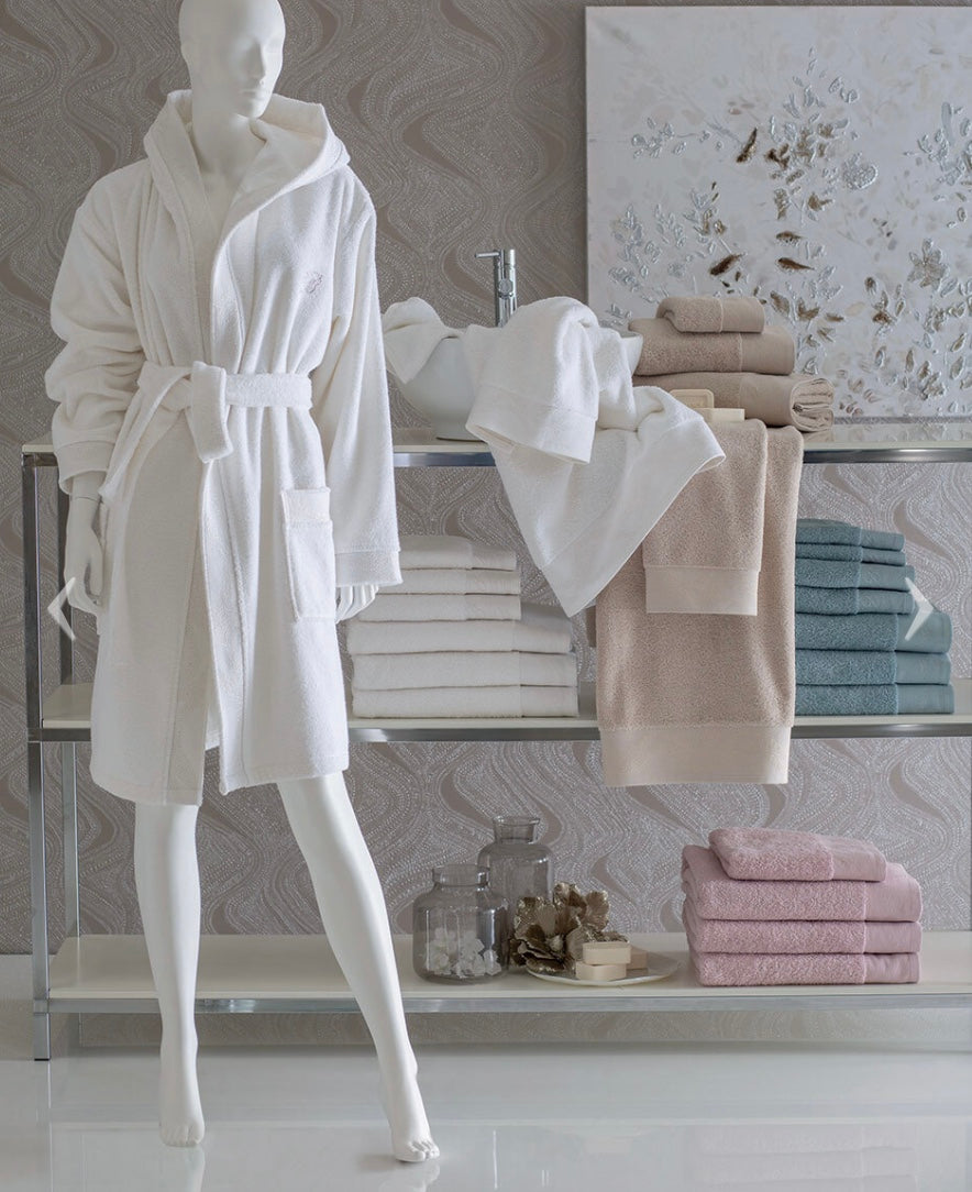 Accappatoio Crystelle Blumarine S/M panna