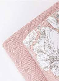 Copripiumino singolo Giverny Floreale var. Rosa Riviera