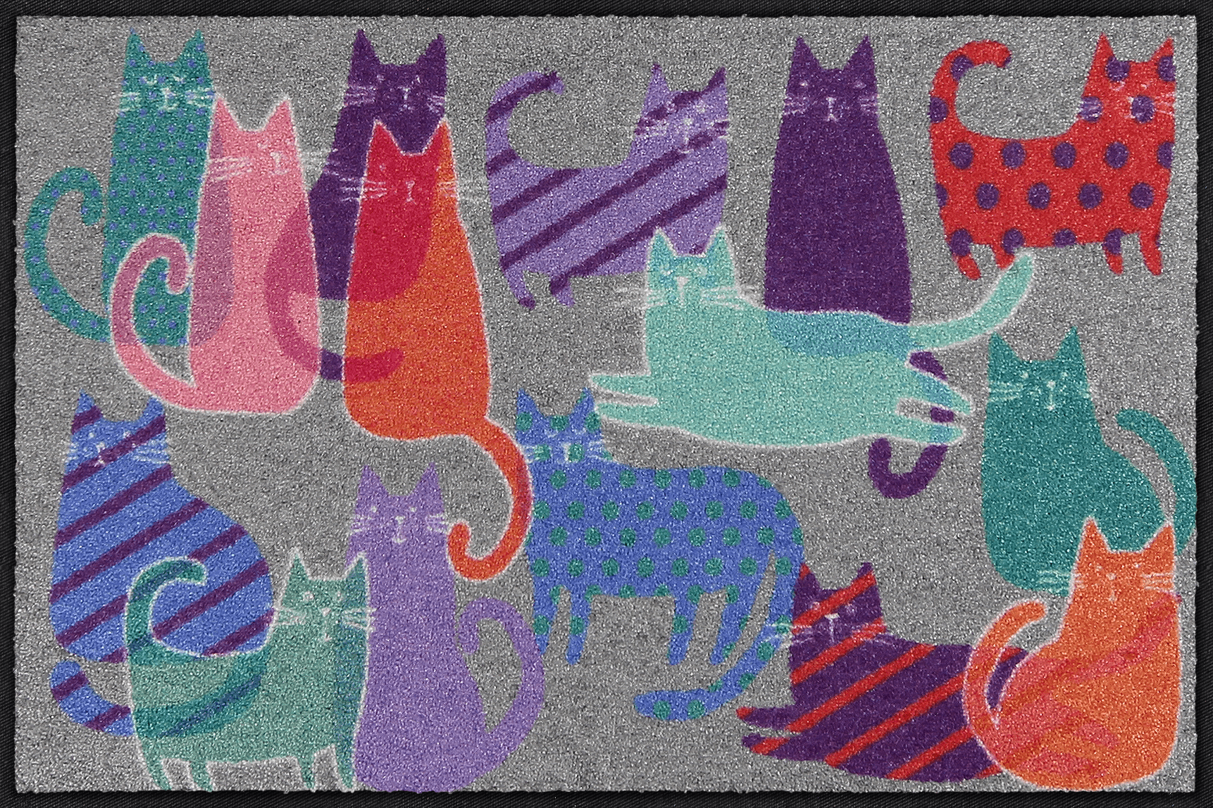 Efia Tappeto o zerbino 50 x 75 cm Cats Meeting