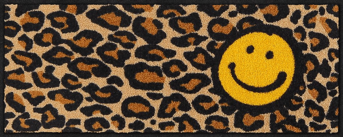 Efia Tappeto o zerbino 30 x 75 cm Smile leo-yellow