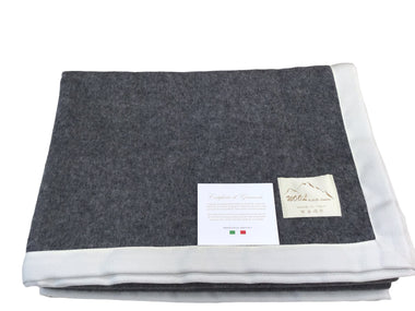 Coperta matrimoniale in lana e Cashmere