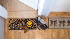 Efia Tappeto o zerbino 30 x 75 cm Smile leo-yellow