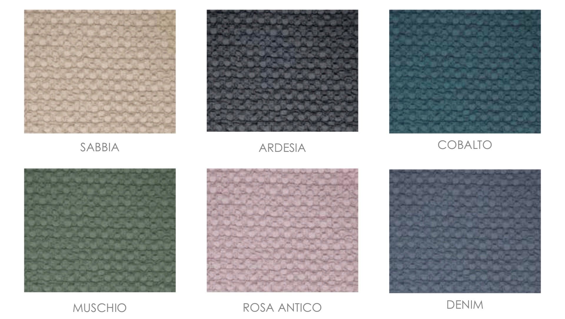Plaid Lisbona apone in puro cotone Muschio