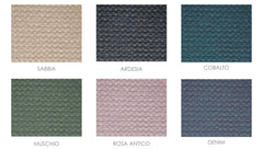 Plaid Lisbona apone in puro cotone Muschio