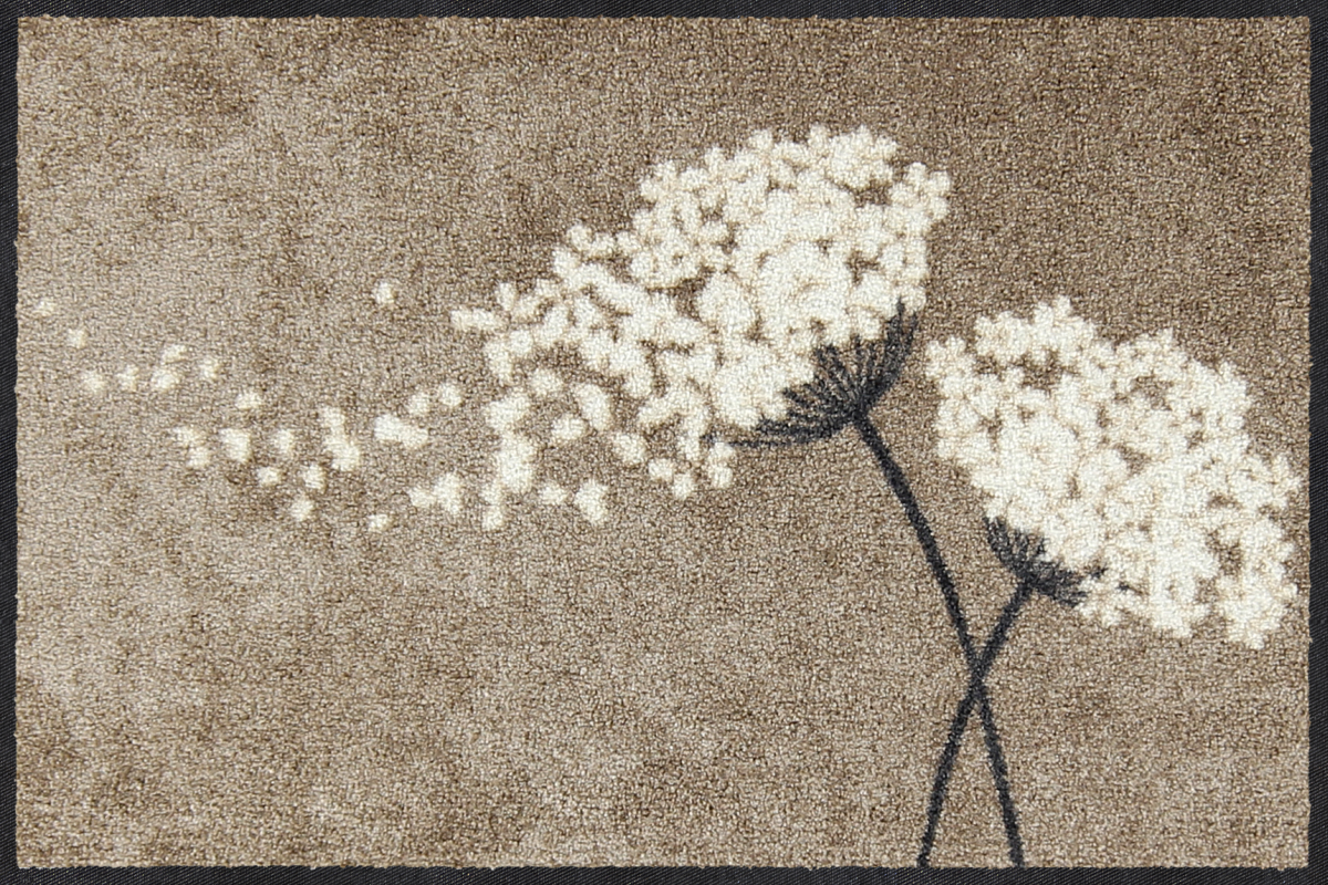 Efia Tappeto o zerbino 50 x 75 cm Wishfull Blossom tortora