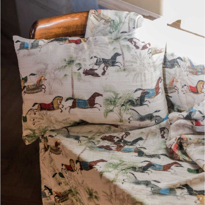 Copriletto matrimoniale Paseo Telinus Tessitura Toscana Telerie