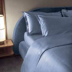 Trecento coppia federe Fazzini Blu Fog 293