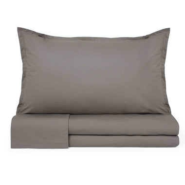 Completo lenzuola matrimoniale Prestige Cavalieri var. Grigio
