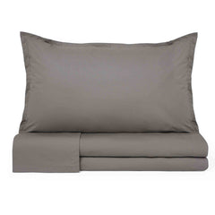 Completo lenzuola matrimoniale Prestige Cavalieri var. Grigio