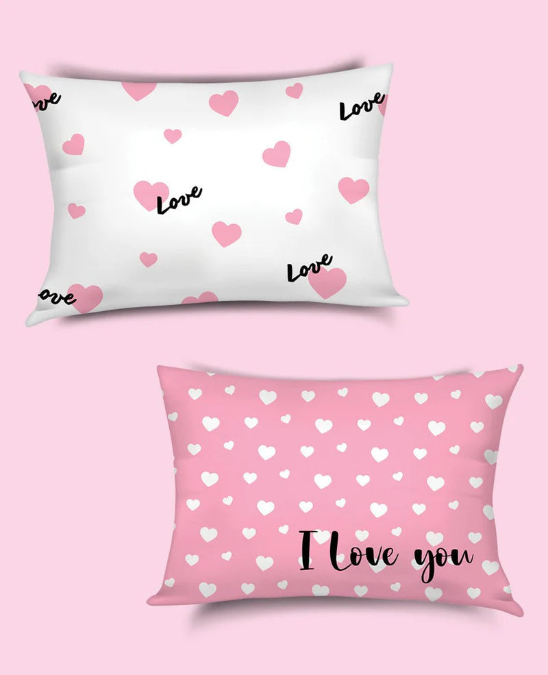 Coppia federe Love Me Camomilla by Svad