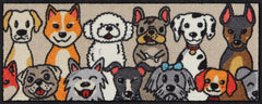 Efia Tappeto o zerbino 30 x 75 cm disegno Dog  People