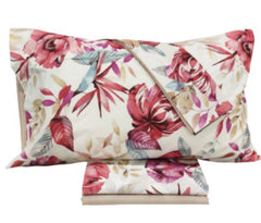 Compl.letto matrimoniale Hibis Riviera beige manioca