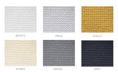 Plaid Lisbona apone in puro cotone Giallo