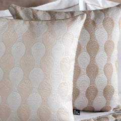 Cuscino arredo Jaquard Zirma Reveer var. Crema
