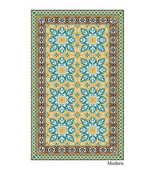 Tappeto in vinile India Classic Modern Beija Flor 68/120cm
