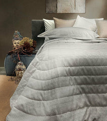 Copriletto trapuntato KIMONO Forever Svad Dondi Silver