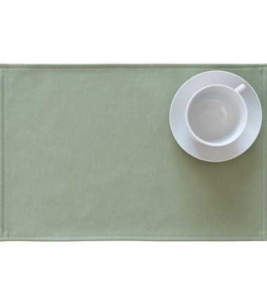 Sottopiatto in pelle vegana var. Green Tea