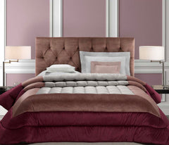 Trapunta matrimoniale Trilogy velluto Dea Home Collection