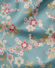 Completo letto piazza e mezzo Frida Le Vie del Cotone var. Giada