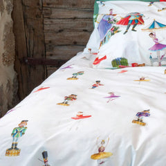 Completo letto matrimoniale Prince Personaggi Tessitura telerie Toscane