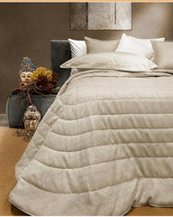 Copriletto trapuntato KIMONO Forever Svad Dondi Silver