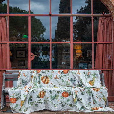 Tovaglia rettangolare X 12 Kurbis Tessitura Toscana Telerie