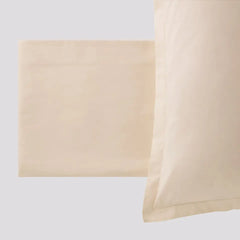 Completo letto piazza e mezzo Incanto in Raso di Cotone Riviera var. Avorio