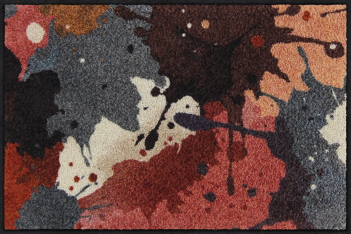 Efia Tappeto o zerbino 50 x 75 cm Painters Mood rose-blue