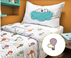 Completo letto matrimoniale Baloon Peanuts