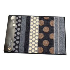 Efia Tappeto o zerbino 50 x 80 cm dis. righe e pois