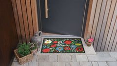 Efia Tappeto o zerbino 50 x75 cm disegno Blooming Home