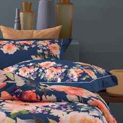 Completo letto matrimoniale Solaria Svad Dondi var. Blu