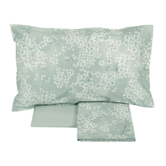 Completo letto francese Kimono Fazzini var. Gray Green