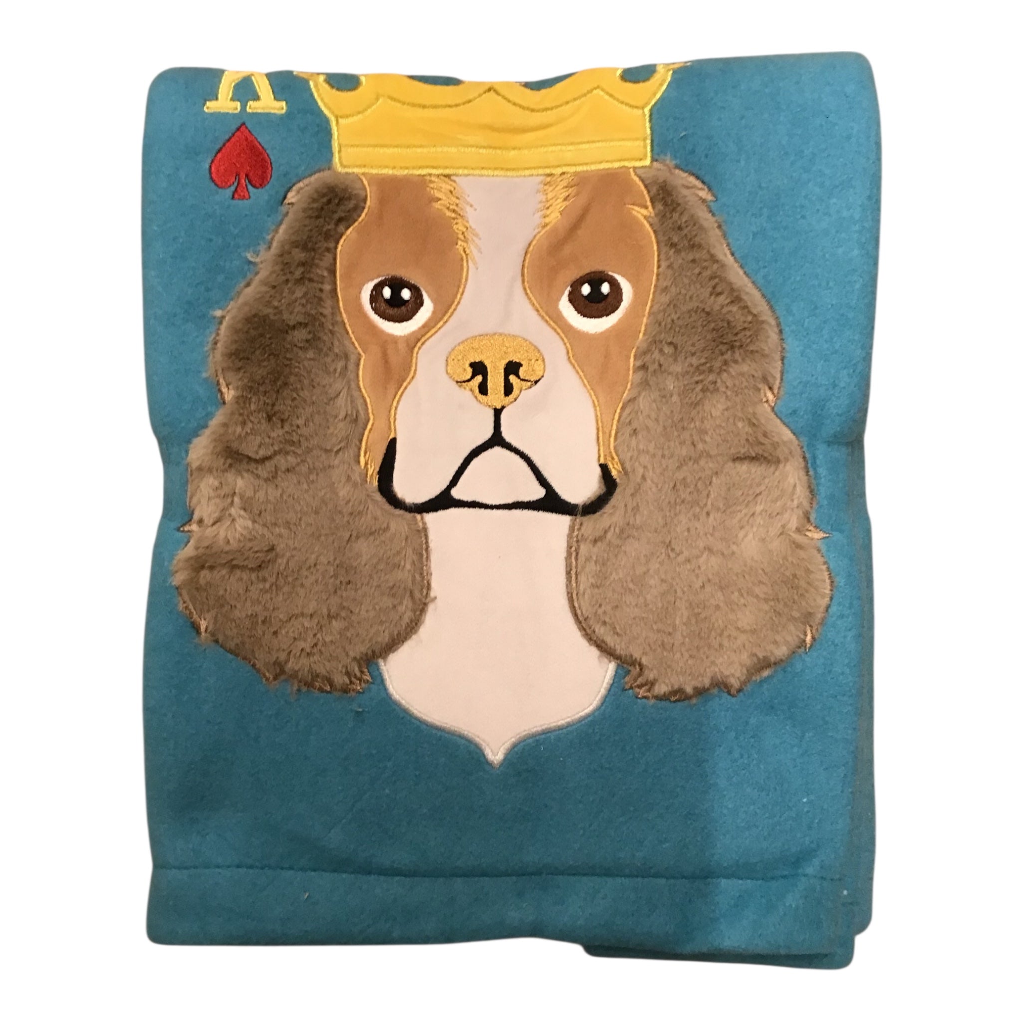 Plaid Paw ricamato Billy Riviera var. Verde ottanio