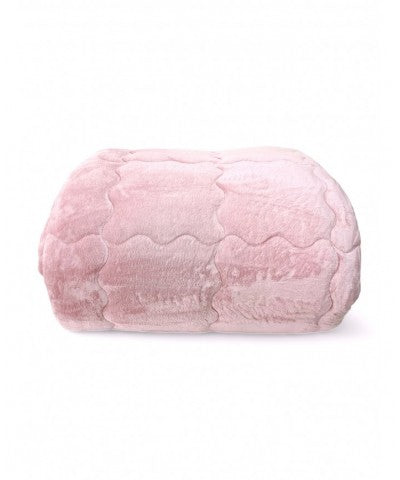 Trapunta piazza e mezzo Sofficiosa var. Cipria