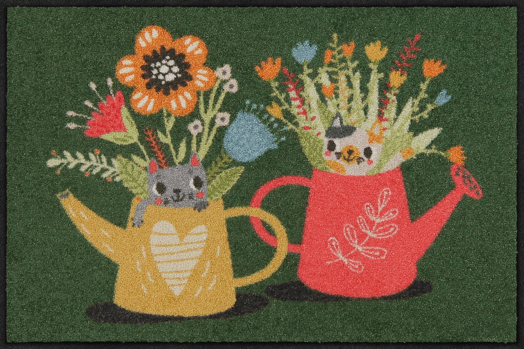 Efia Tappeto o zerbino 50 x75 cm disegno Garden Kittens