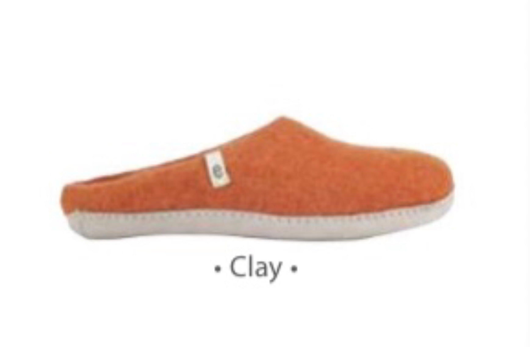 Pantofole in Lana Cotta Egos var. Clay