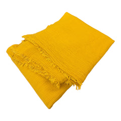 Copriletto matrimoniale Criss cross Fazzini var. Giallo