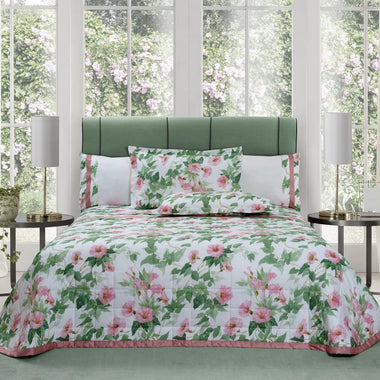 Completo lenzuola matrimoniale Le Isole Dea home Collection I80 var. Rosa