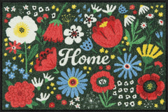 Efia Tappeto o zerbino 50 x75 cm disegno Blooming Home