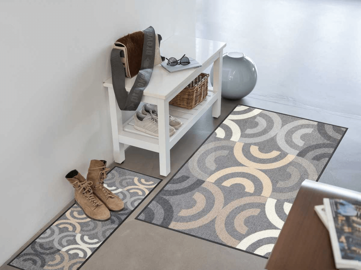 Efia Tappeto o zerbino 30x100 cm disegno Borrby city-chic