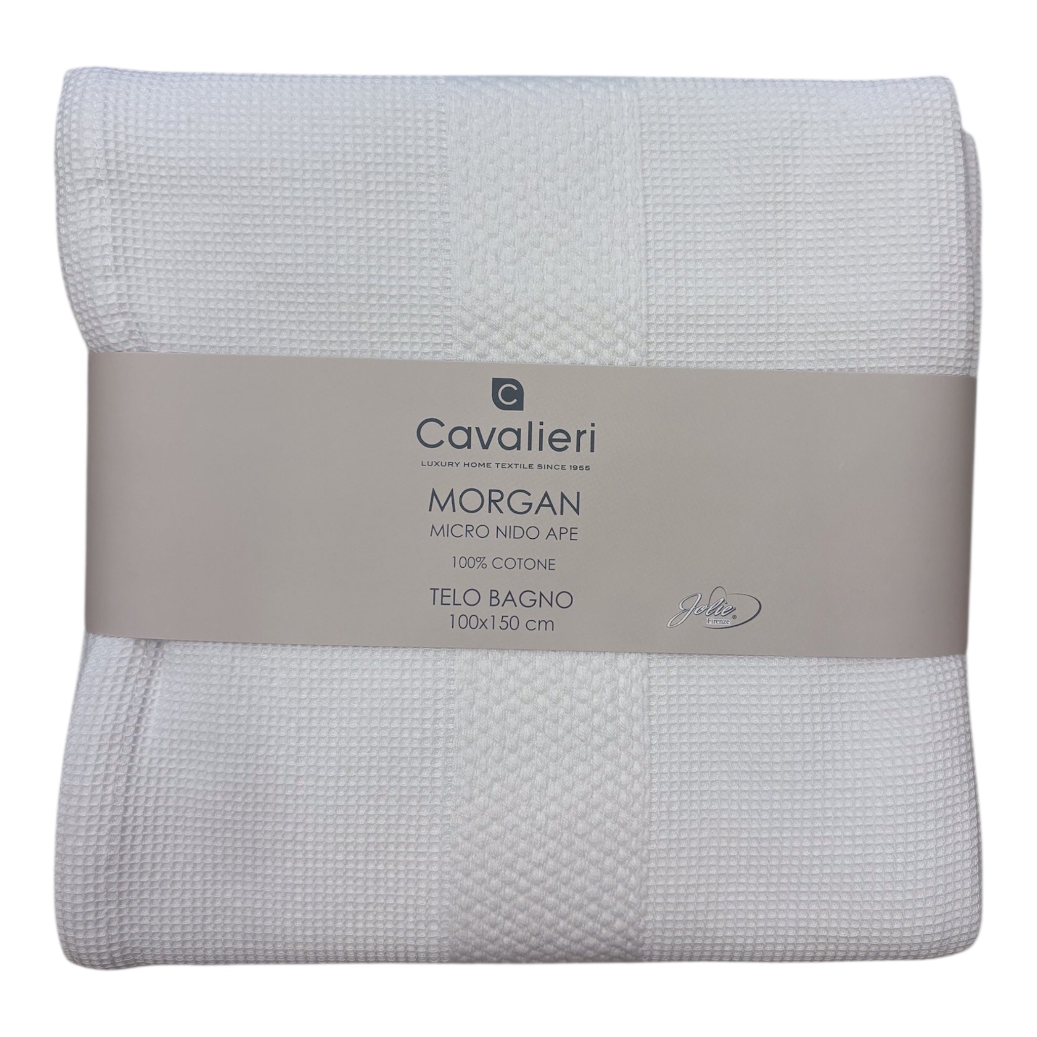 Telo bagno Cavalieri Morgan var. Bianco