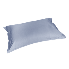 Trecento coppia federe Fazzini Blu Fog 293