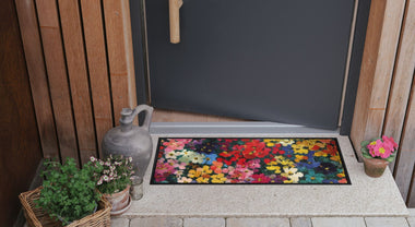Efia Tappeto o zerbino 30 x 75 cm Mille Fleurs