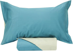 Copripiumino raso di cotone matrimoniale Incanto Riviera Ottanio Avorio