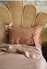 Completo letto Jenny | Puro Lino | Rosa Boho