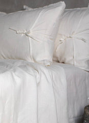 Completo letto Jenny | Puro Lino | Avorio