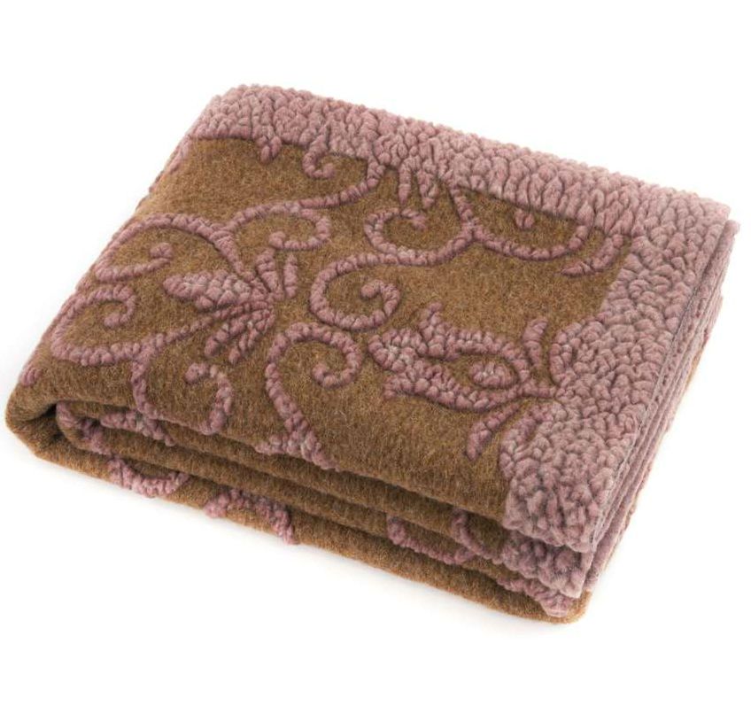 Coperta rosa in lana Leone dei Medici | Frati