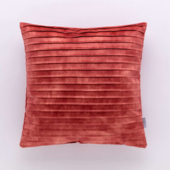 Cuscino in velluto 50x50 cm rosa - Goodly Plissé | Riviera | Carillo Home