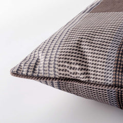 Cuscino in velluto 50x50 cm marrone Moka - Castiglione | Riviera | Carillo Home